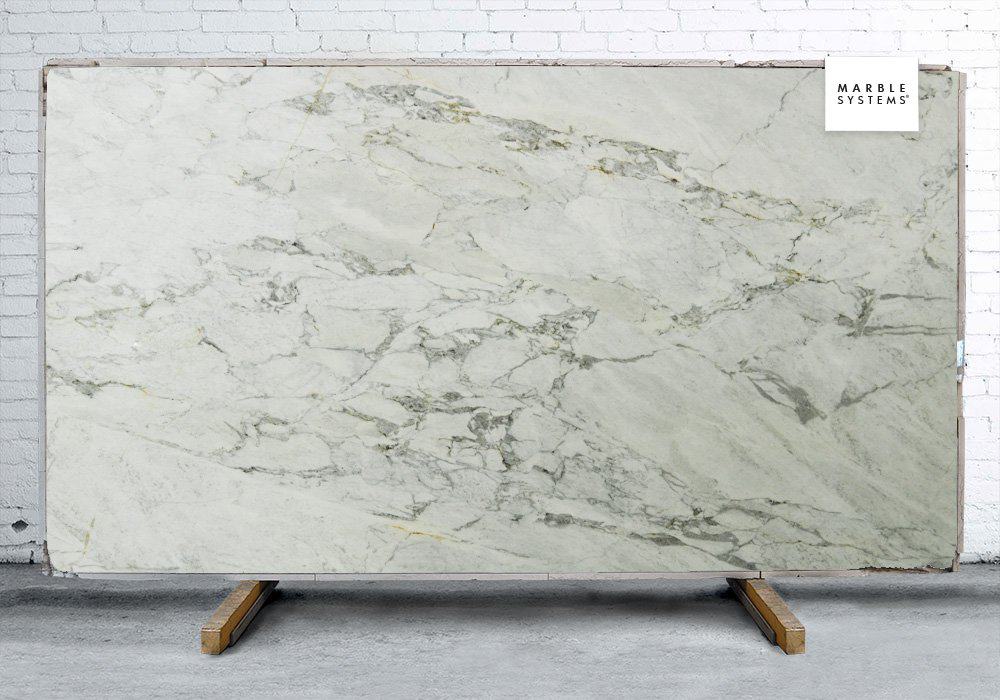 Marble Systems - Calacatta Chiara Polished Soft Quartzite# Slab Random 1 1/4 - SL90851