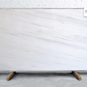 Marble Systems - Snow White Supreme Polished Marble Slab Random 1 1/4 - SL90890