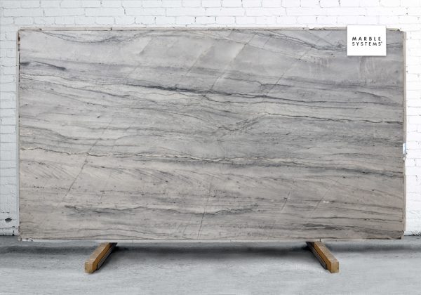 Marble Systems - London Grey Polished Quartzite Slab Random 1 1/4 - SL90902