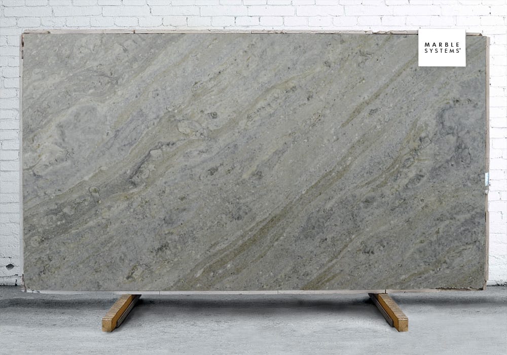 Marble Systems - Blue Fantasy Polished Soft Quartzite# Slab Random 1 1/4 - SL90941