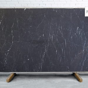 Marble Systems - Pietra Black Honed Marble Slab Random 1 1/4 - SL90951