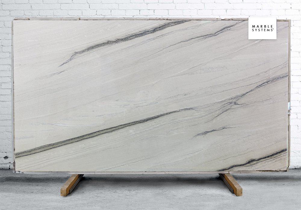 Marble Systems - Chateau Gray Polished Quartzite Slab Random 1 1/4 - SL90956