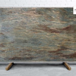 Marble Systems - Valley Blue Turquoise Polished Quartzite Slab Random 1 1/4 - SL90965