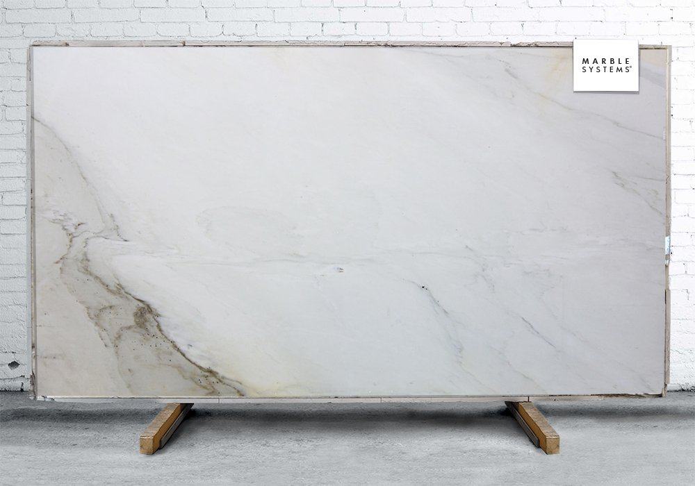 Marble Systems - Calacatta Cremo Delicato Extra Honed Marble Slab Random 1 1/4 - SL90973