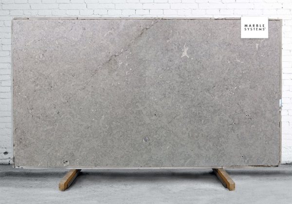 Marble Systems - Borghamn Light Gray Honed Limestone Slab Random 1 1/4 - SL90976