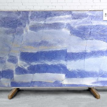 Marble Systems - Azul Boquira Polished Quartzite Slab Random 1 1/4 - SL91049