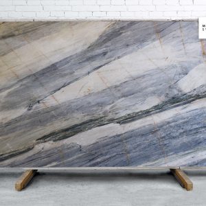 Marble Systems - Ijen Blue Polished Quartzite Slab Random 1 1/4 - SL91050