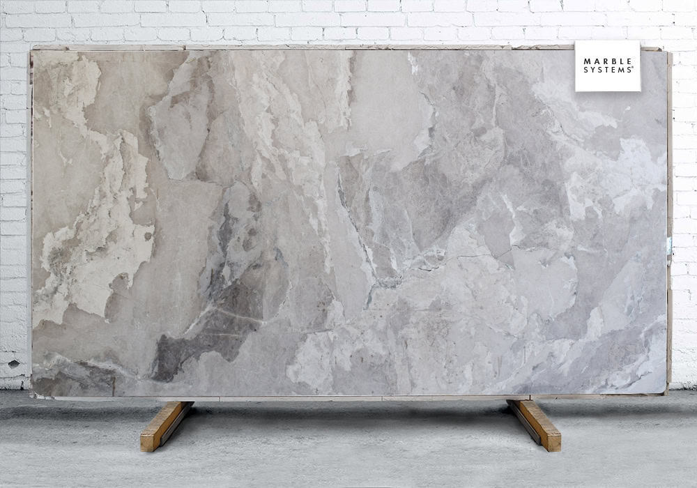 Marble Systems - Camouflage Honed Marble Slab Random 1 1/4 - SL91052