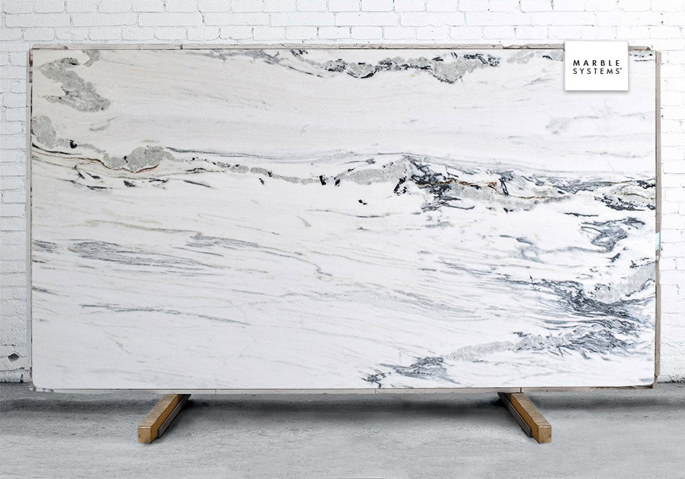 Marble Systems - Calacatta Capri Polished Marble Slab Random 1 1/4 - SL91071