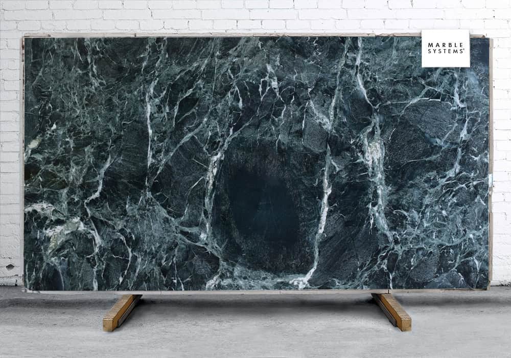 Marble Systems - Verde Alpi Polished Marble Slab Random 1 1/4 - SL91075