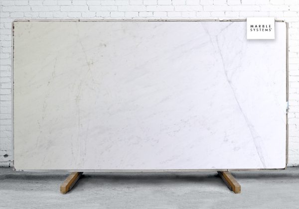 Marble Systems - Bianco Venus Honed Marble Slab Random 1 1/4 - SL91086