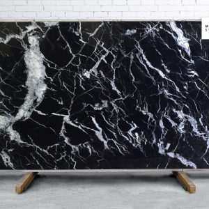 Marble Systems - Negro Marquina Supreme Polished Marble Slab Random 1 1/4 - SL91092