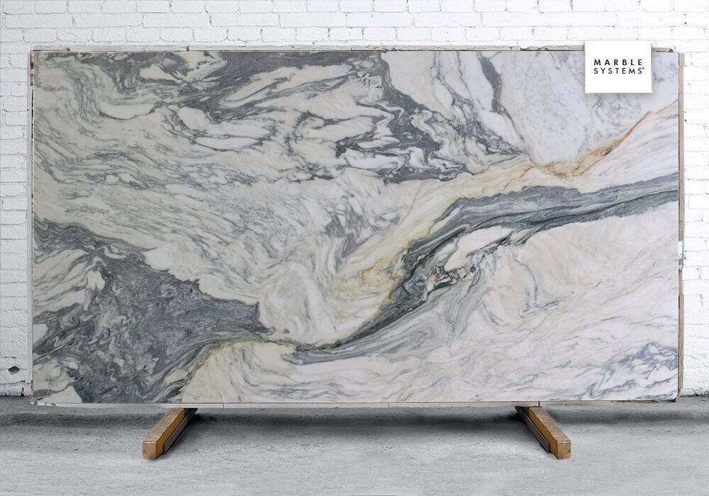 Marble Systems - Calacatta Fantastico Polished Marble Slab Random 1 1/4 - SL91105