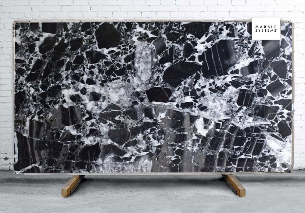 Marble Systems - Grand Antique Polished Marble Slab Random 1 1/4 - SL91133