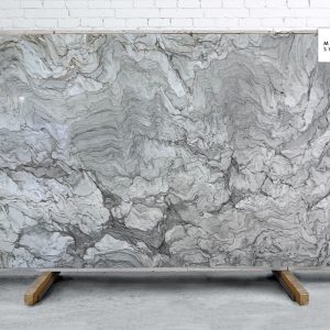 Marble Systems - Leaden Sky Gold Polished Marble Slab Random 1 1/4 - SL91136