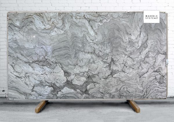 Marble Systems - Leaden Sky Gold Polished Marble Slab Random 1 1/4 - SL91136