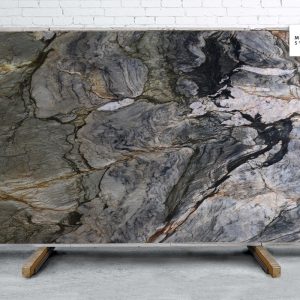 Marble Systems - Tempest Blue Polished Quartzite Slab Random 1 1/4 - SL91137