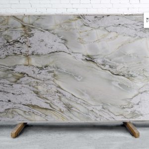 Marble Systems - Fluorite Crystal Polished Quartzite Slab Random 1 1/4 - SL91140