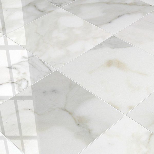 Calacatta Gold Extra Polished Marble Tile 18x18 - TL10575 - Image 2