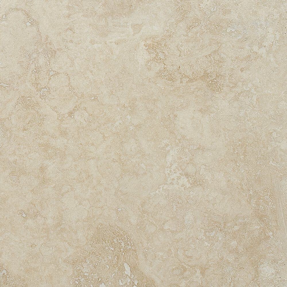 Marble Systems - Ivory Honed Filled Travertine Tile 18x18 - TL10765