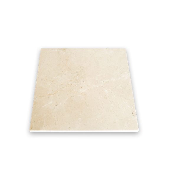 Crema Marfil Polished Marble Tile 12x12 - TL12741 - Image 2