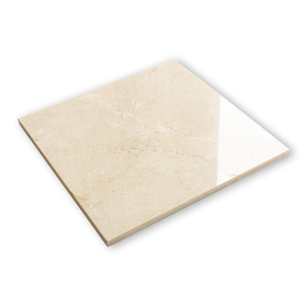 Crema Marfil Polished Marble Tile 12x12 - TL12741 - Image 3