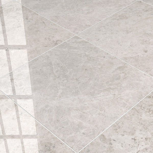 Silver Shadow Polished Marble Tile 24x24 - TL13865 - Image 2