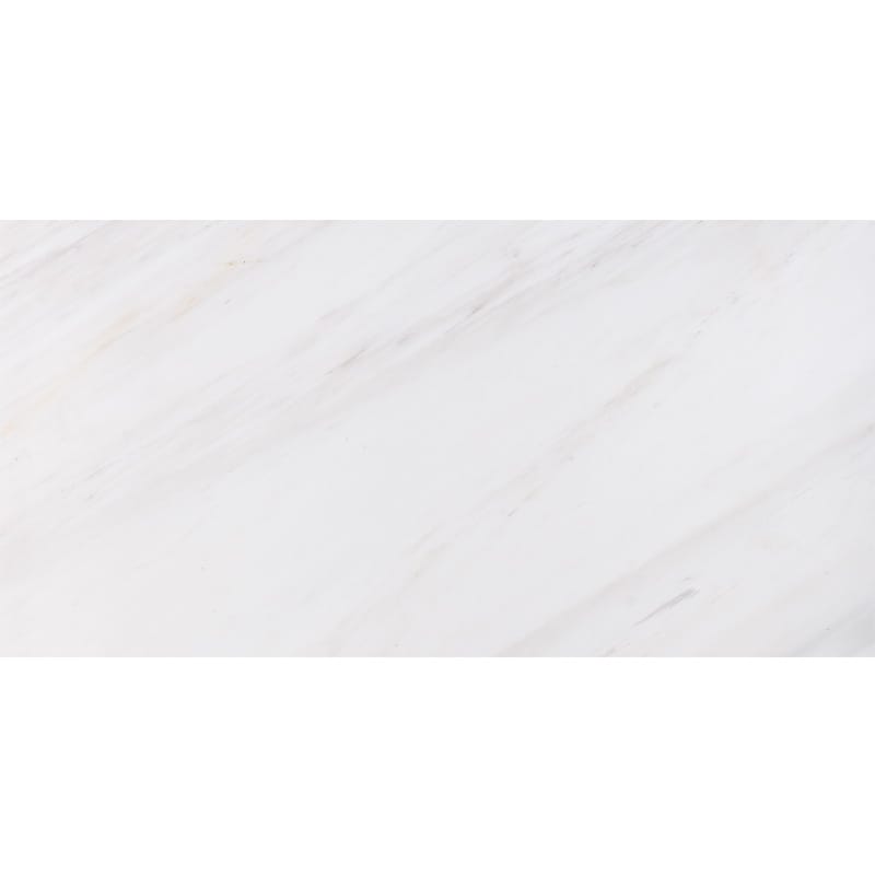 Marble Systems - Snow White Polished Marble Tile 2 3/4x5 1/2 - TL16373