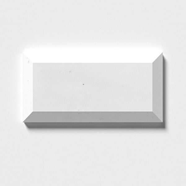 Marble Systems - Aspen White Honed Subway Marble Tile 2 3/4x5 1/2 - TL16733