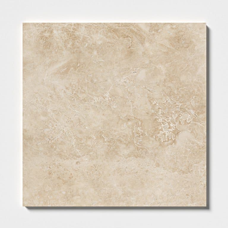 Marble Systems - Cappuccino Polished Marble Tile 18x18 - TL17175