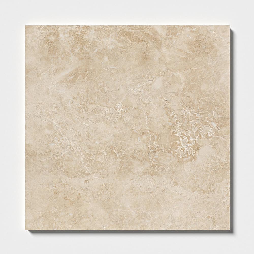 Marble Systems - Cappuccino Polished Marble Tile 18x18 - TL17175