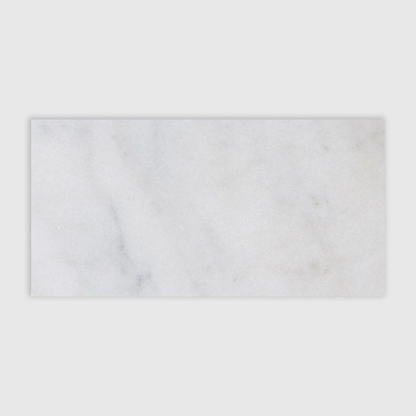 Marble Systems - Glacier Honed Marble Tile 12x24 - TL17663