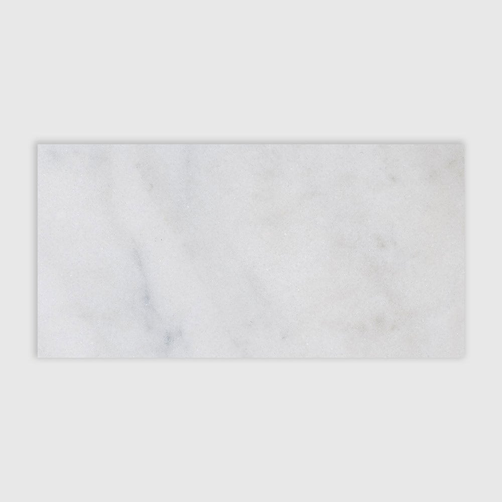 Marble Systems - Glacier Honed Marble Tile 12x24 - TL17663