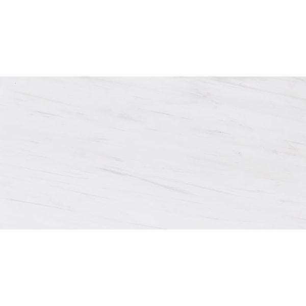 Marble Systems - Snow White Polished Marble Tile 6x12 - TL17740