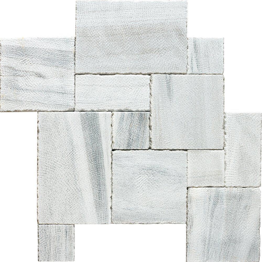 Marble Systems - Skyline Reclaimed Marble Pavers Ashlar Pattern - TL17781