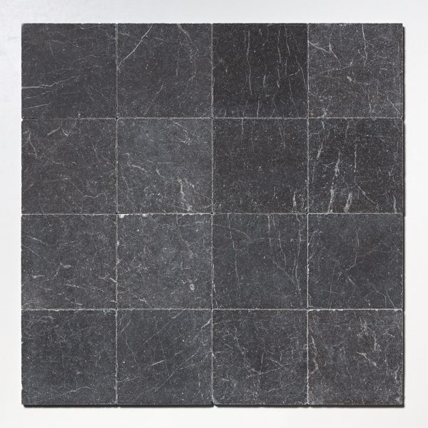 Iris Black Brushed Marble Tile 8x8 - TL18138 - Image 2