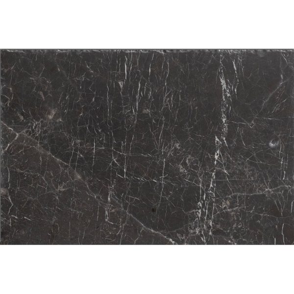 Marble Systems - Iris Black Brushed Marble Tile 16x24 - TL18139