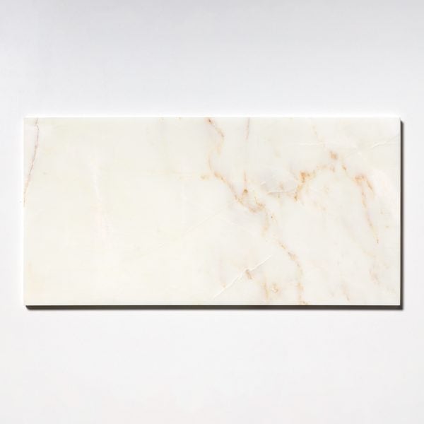 Marble Systems - Calacatta Amber Polished Marble Tile 12x24 - TL18184