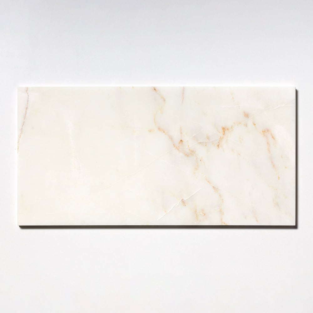 Marble Systems - Calacatta Amber Polished Marble Tile 12x24 - TL18184