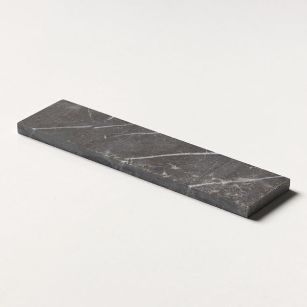 Iris Black Honed Marble Tile 3x12 - TL19225 - Image 3