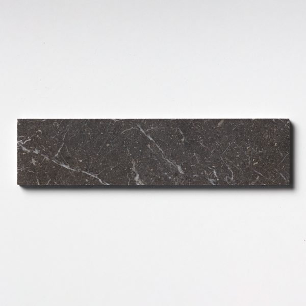 Marble Systems - Iris Black Honed Marble Tile 3x12 - TL19225