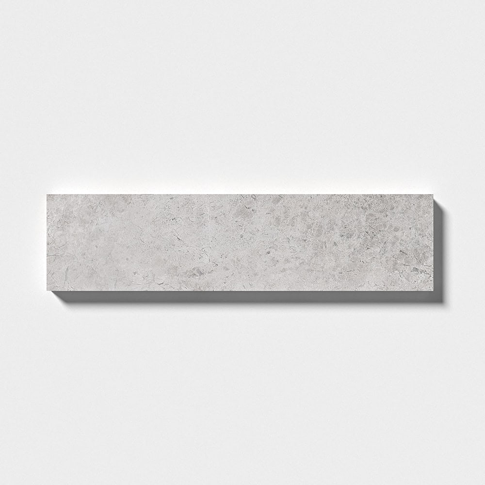 Marble Systems - Silver Clouds Polished Marble Tile 3x12 - TL19227