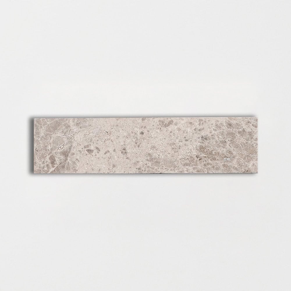 Marble Systems - Silver Shadow Honed Subway Marble Tile 2x8 - TL20025