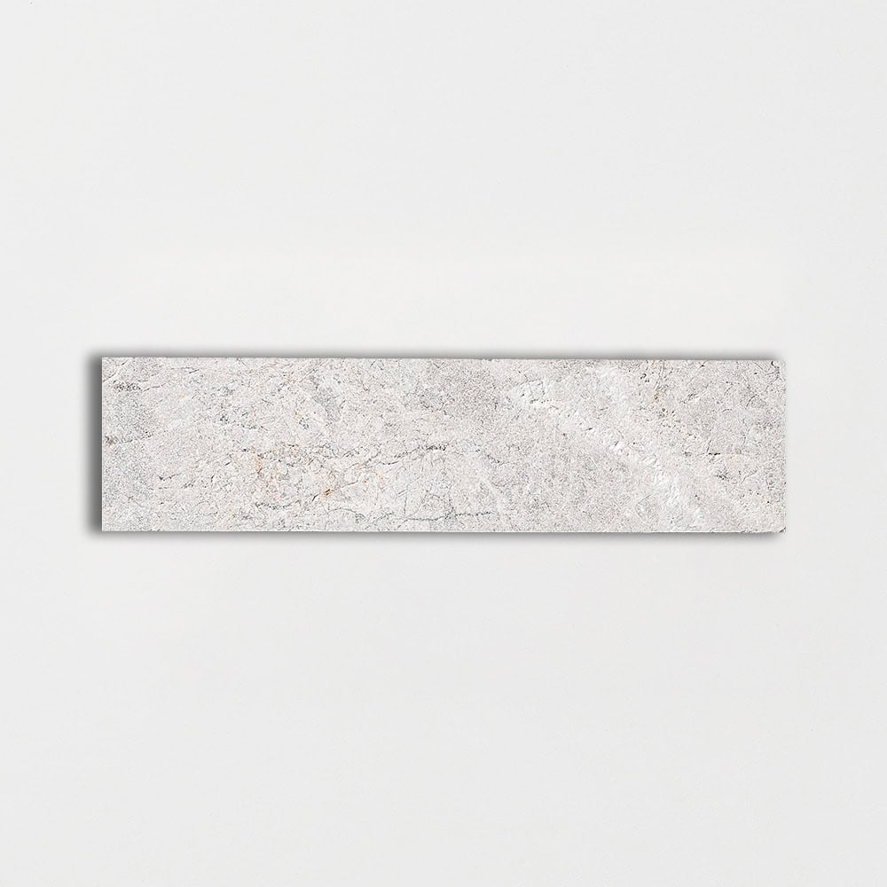 Marble Systems - Silver Shadow Leather Subway Marble Tile 2x8 - TL20027