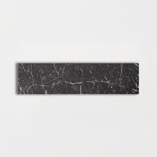 Marble Systems - Iris Black Polished Subway Marble Tile 2x8 - TL20035