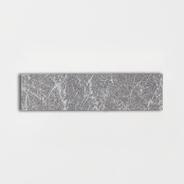 Marble Systems - Iris Black Leather Subway Marble Tile 2x8 - TL20036