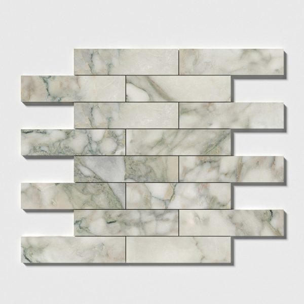 Marble Systems - Calacatta Green Honed Marble Tile 3x12 - TL20301