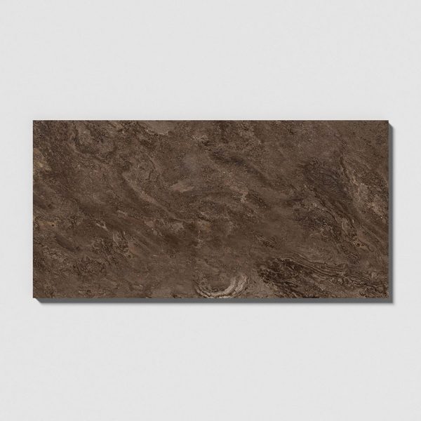 Marble Systems - Mocha Earth Polished Marble Tile 12x24 - TL20364