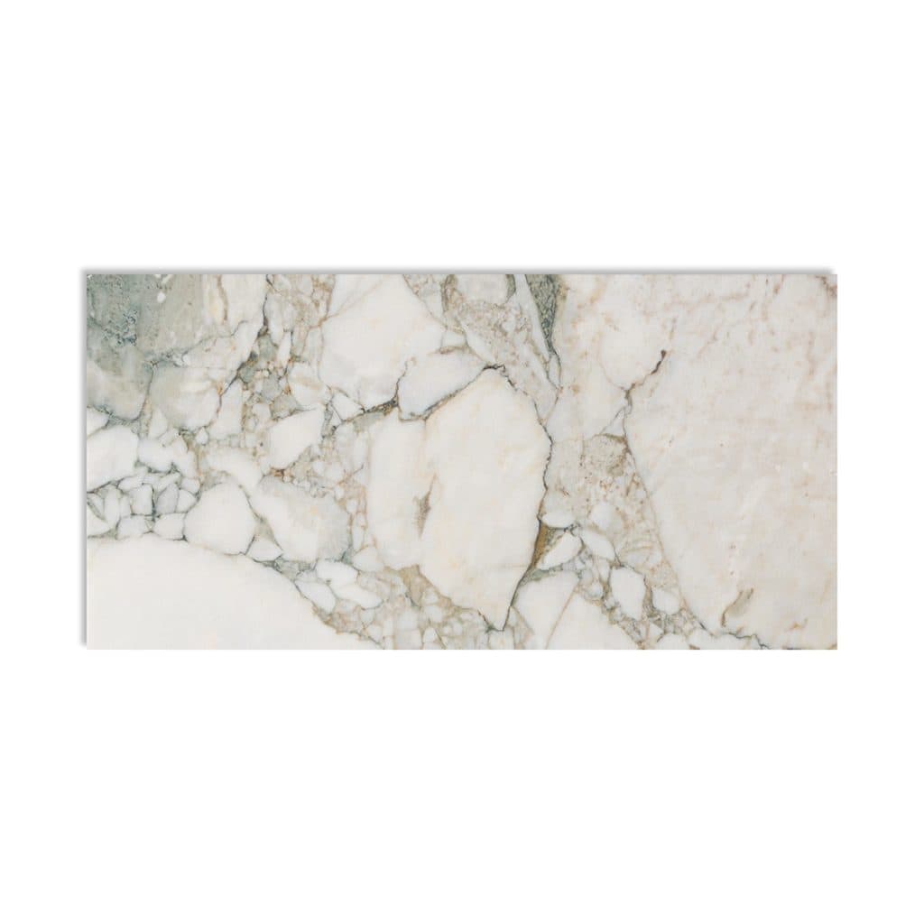 Marble Systems - Calacatta Green Classic Honed Marble Tile 12x24 - TL20428