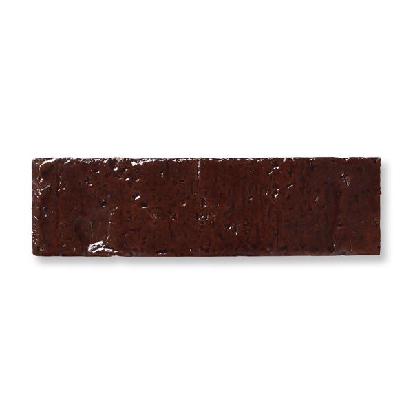 Marble Systems - Woody Brown Rustic Subway Thin Brick Tile 2 3/4x9 3/4 - TL61168